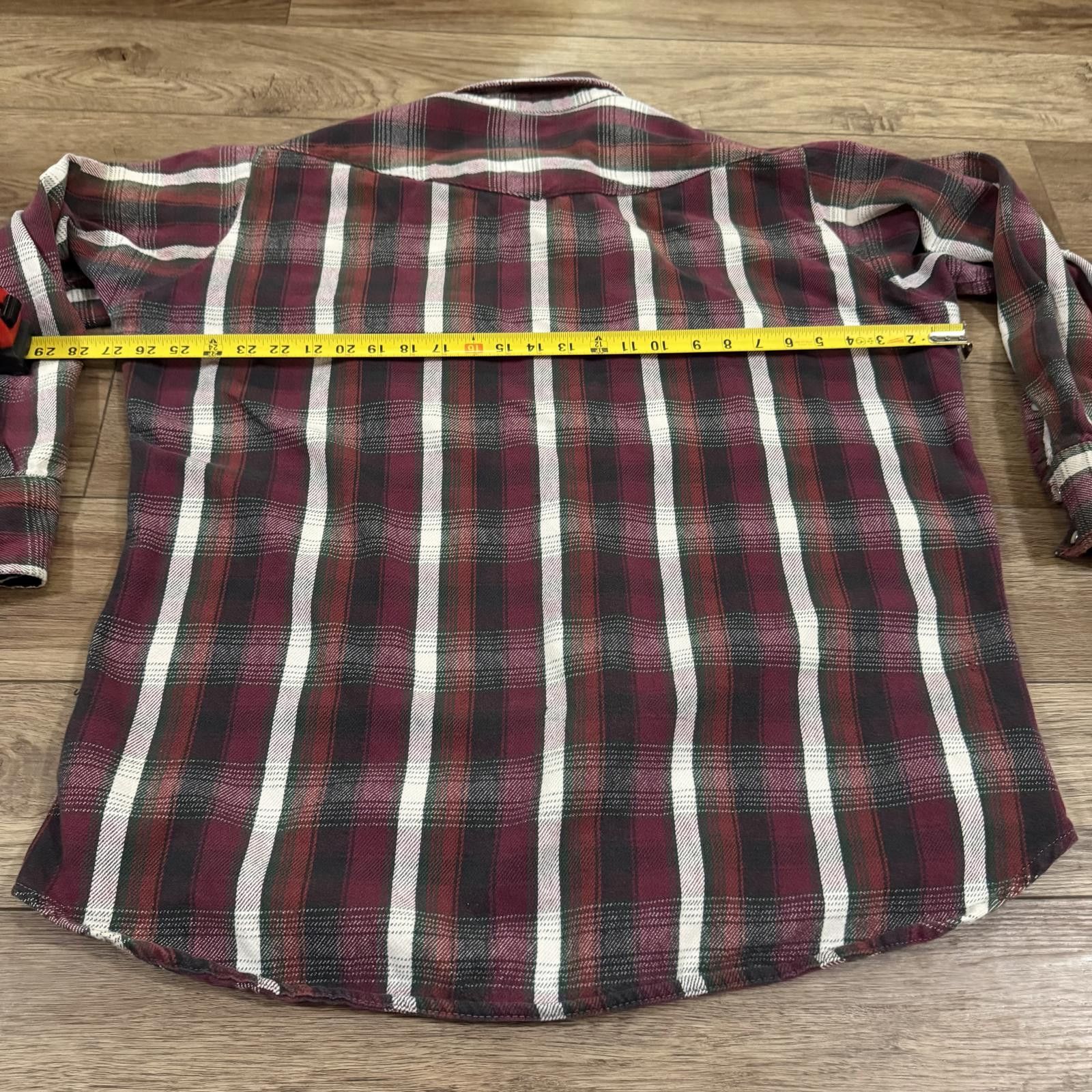 Other Vintage 80s Saddle King Western Flannel Distressed Grunge Size US XXL / EU 58 / 5 - 7 Thumbnail
