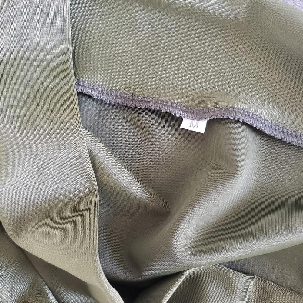 Designer Olive Classic High Waisted Bikini Bottoms Size ONE SIZE - 3 Thumbnail