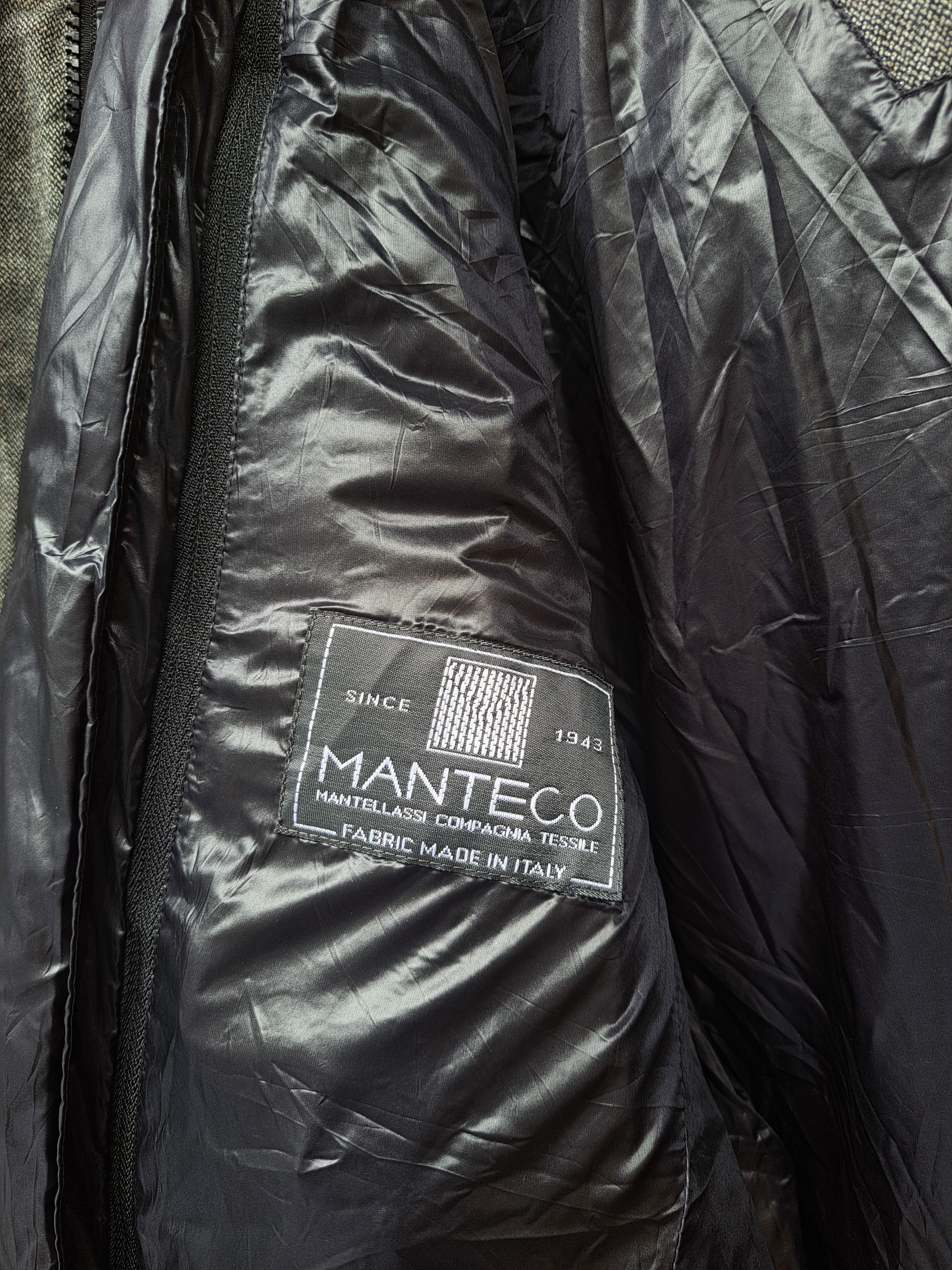 Japanese Brand Silk Mixed Hair Down Jacket Manteco italy Mens Small USA Size US S / EU 44-46 / 1 - 5 Thumbnail