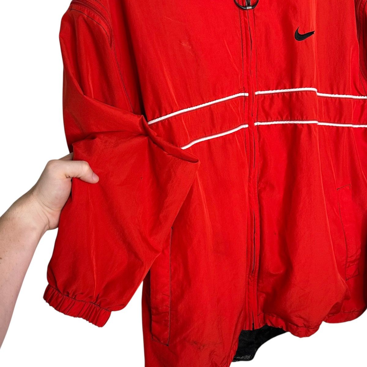 Nike Vintage Nike Agassi windbreaker jacket Size US L / EU 52-54 / 3 - 9 Thumbnail