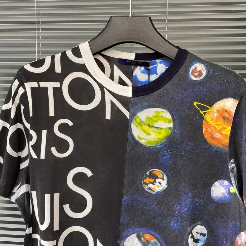Louis Vuitton LOUIS VUITTON Starry Sky Bullet Screen Letter Patchwork Sho Size US L / EU 52-54 / 3 - 3 Thumbnail
