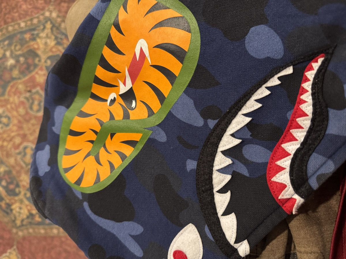 Bape BATHING APE BAPE SHARK CAMO DOCKING HOODIE Size US L / EU 52-54 / 3 - 6 Thumbnail