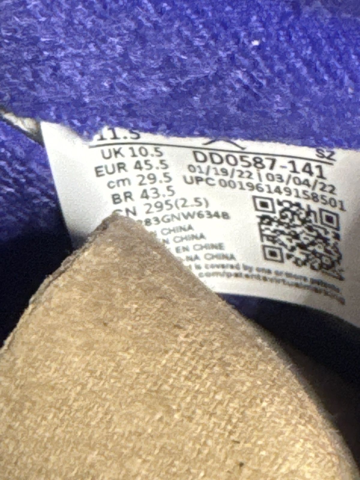 Jordan Brand × Nike Concord Retro 5 Size US 11.5 / EU 44-45 - 9 Thumbnail