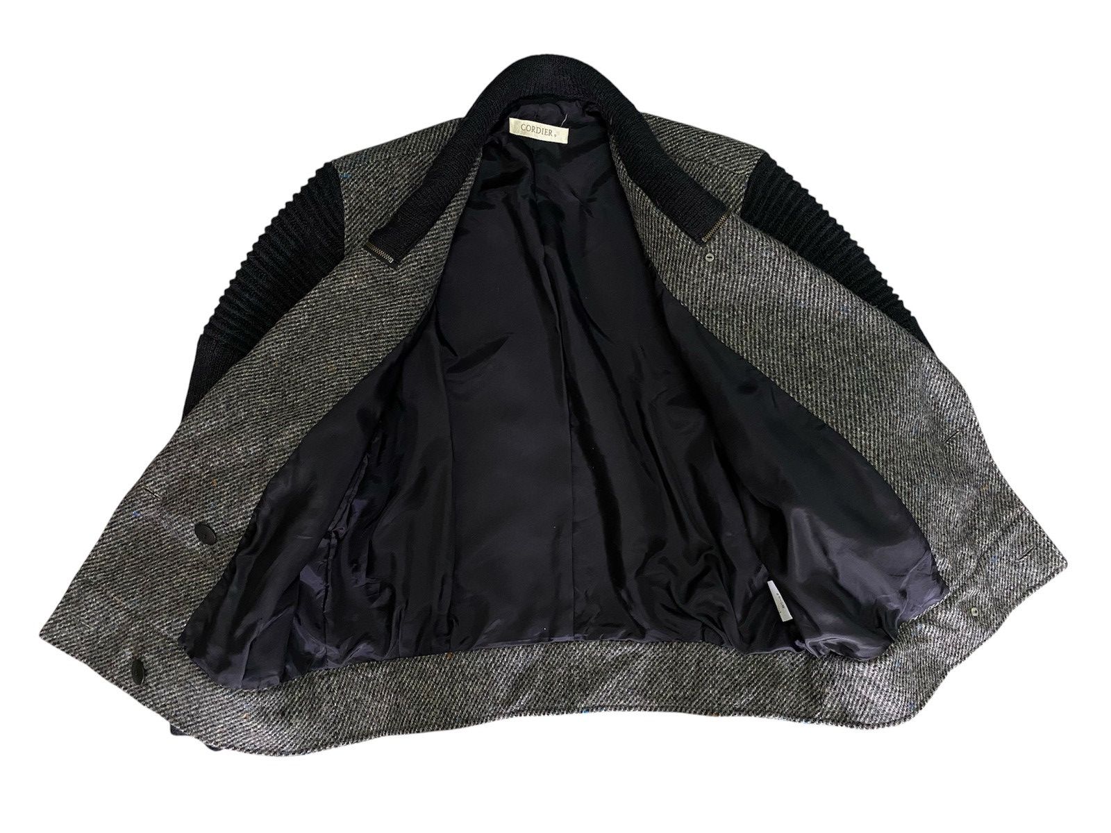 Japanese Brand Vtg Cordier Wool Bomber Jacket Style Size US M / EU 48-50 / 2 - 5 Thumbnail