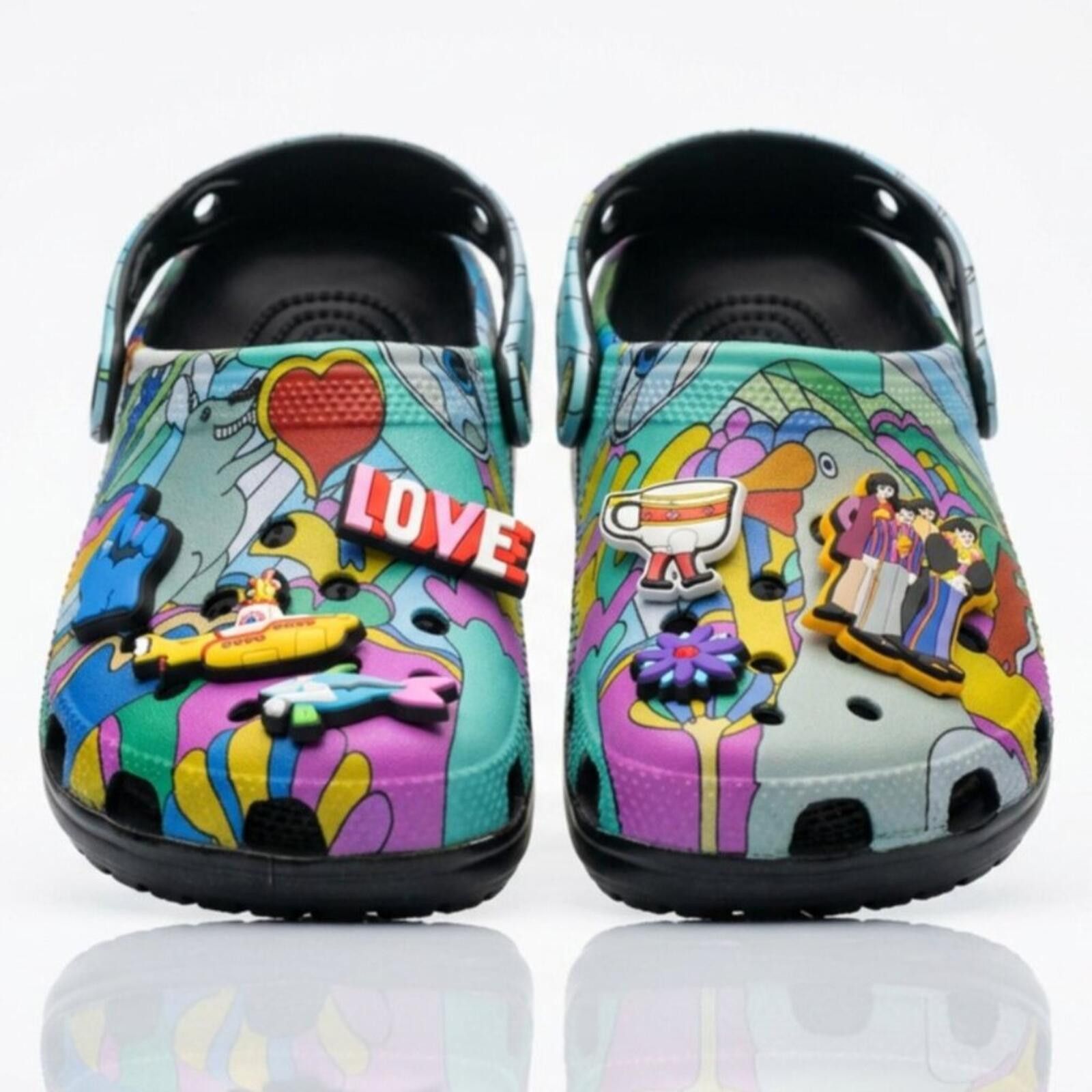 Crocs The Beatles x Crocs Love Classic Clogs | 210895-90H Size US 6 / IT 36 - 1 Thumbnail