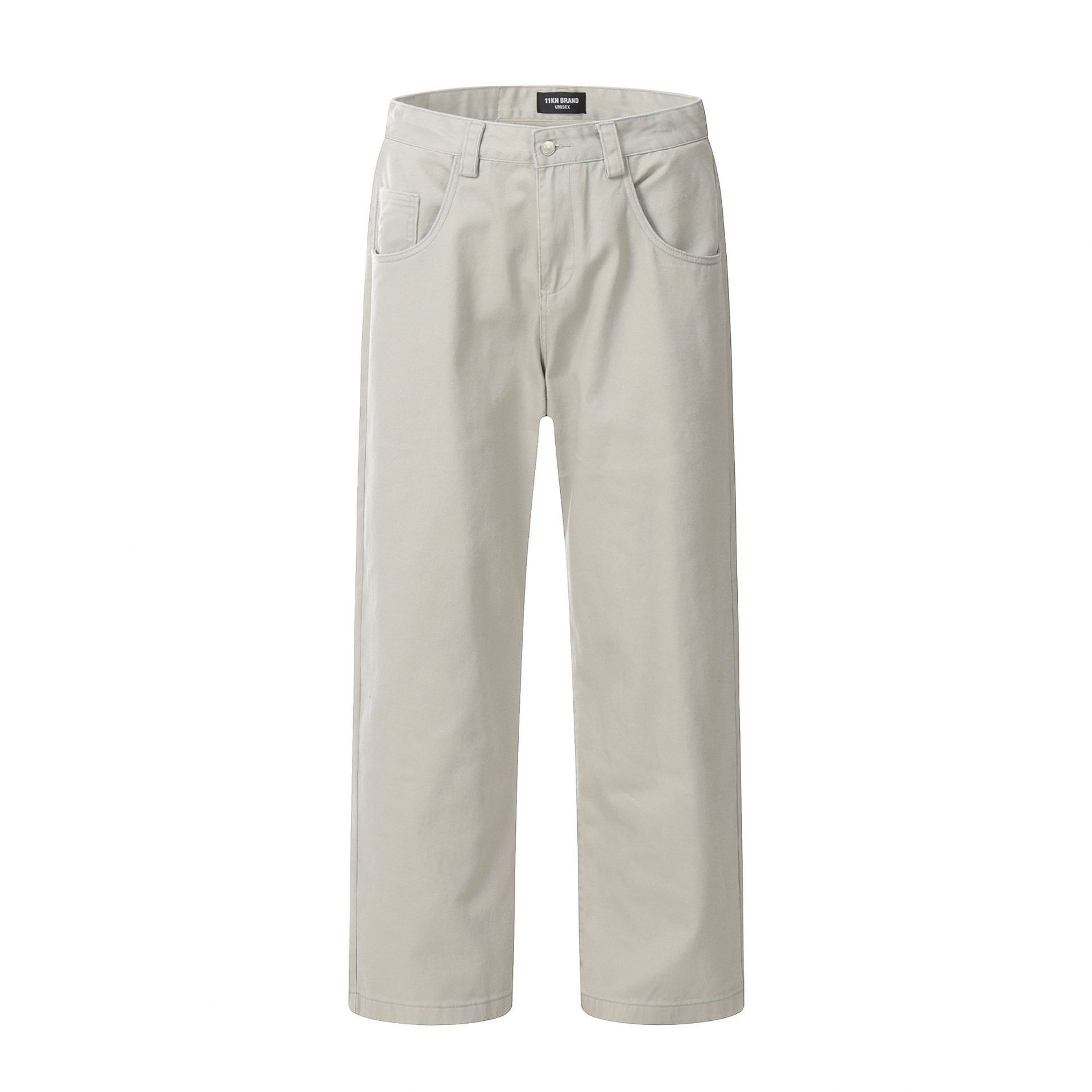 Jean American men's cleanfit retro simple loose casual jeans Size US 32 / EU 48 - 1 Thumbnail