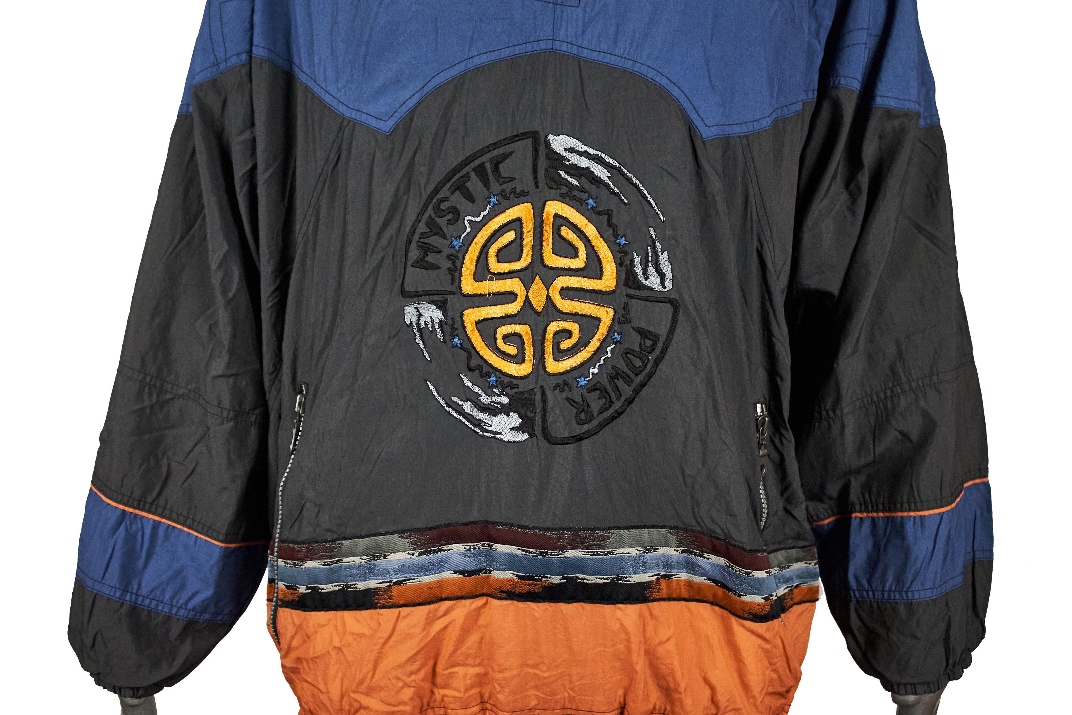 Vintage Vintage 90s men's windbreaker jacket Runners point Size US L / EU 52-54 / 3 - 8 Thumbnail