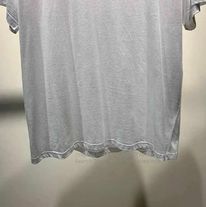 Alexander McQueen Alexander McQueen White Cotton Men's T-Shirt . Size US XL / EU 56 / 4 - 4 Thumbnail