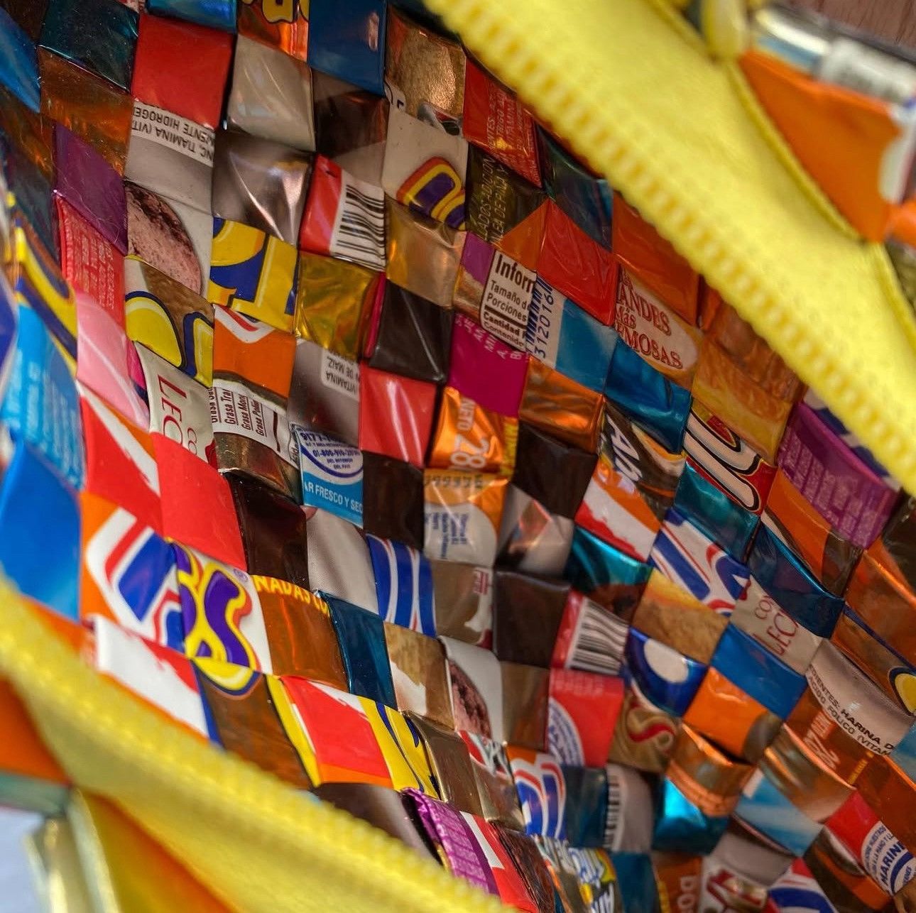 Other Recycled Wrapper Purse/ Handbag Size ONE SIZE - 3 Thumbnail
