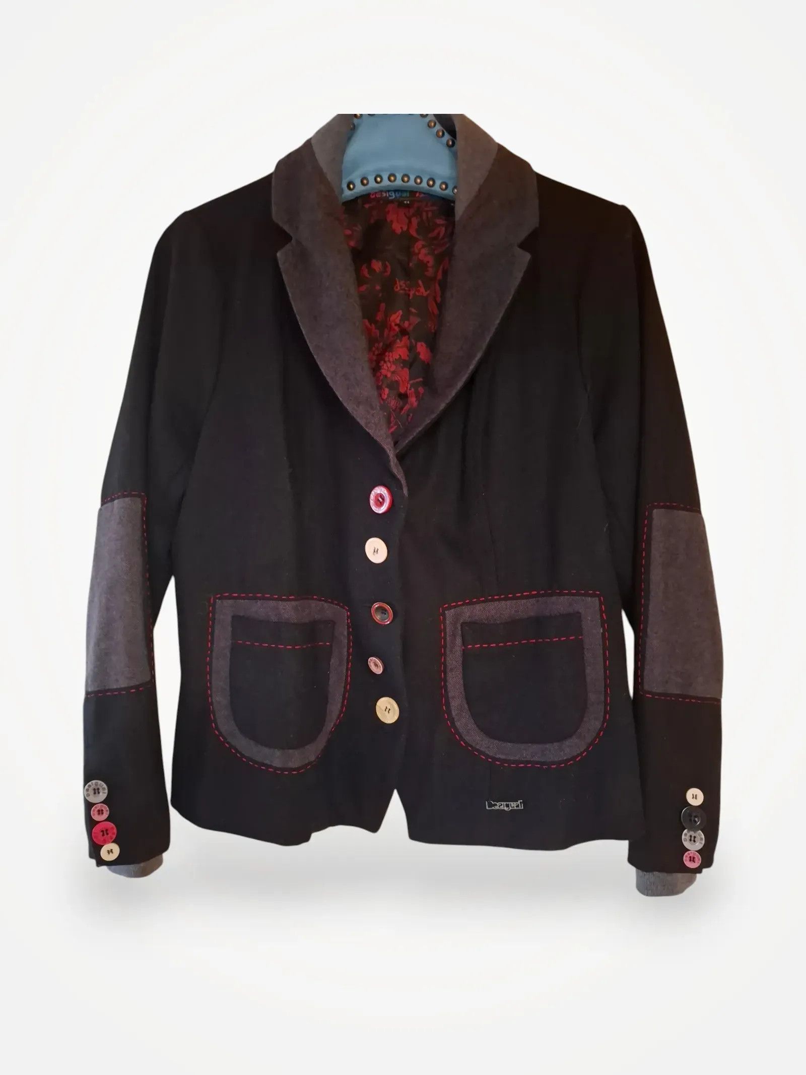 Desigual Desigual Jacket Size L / US 10 / IT 46 - 1 Thumbnail