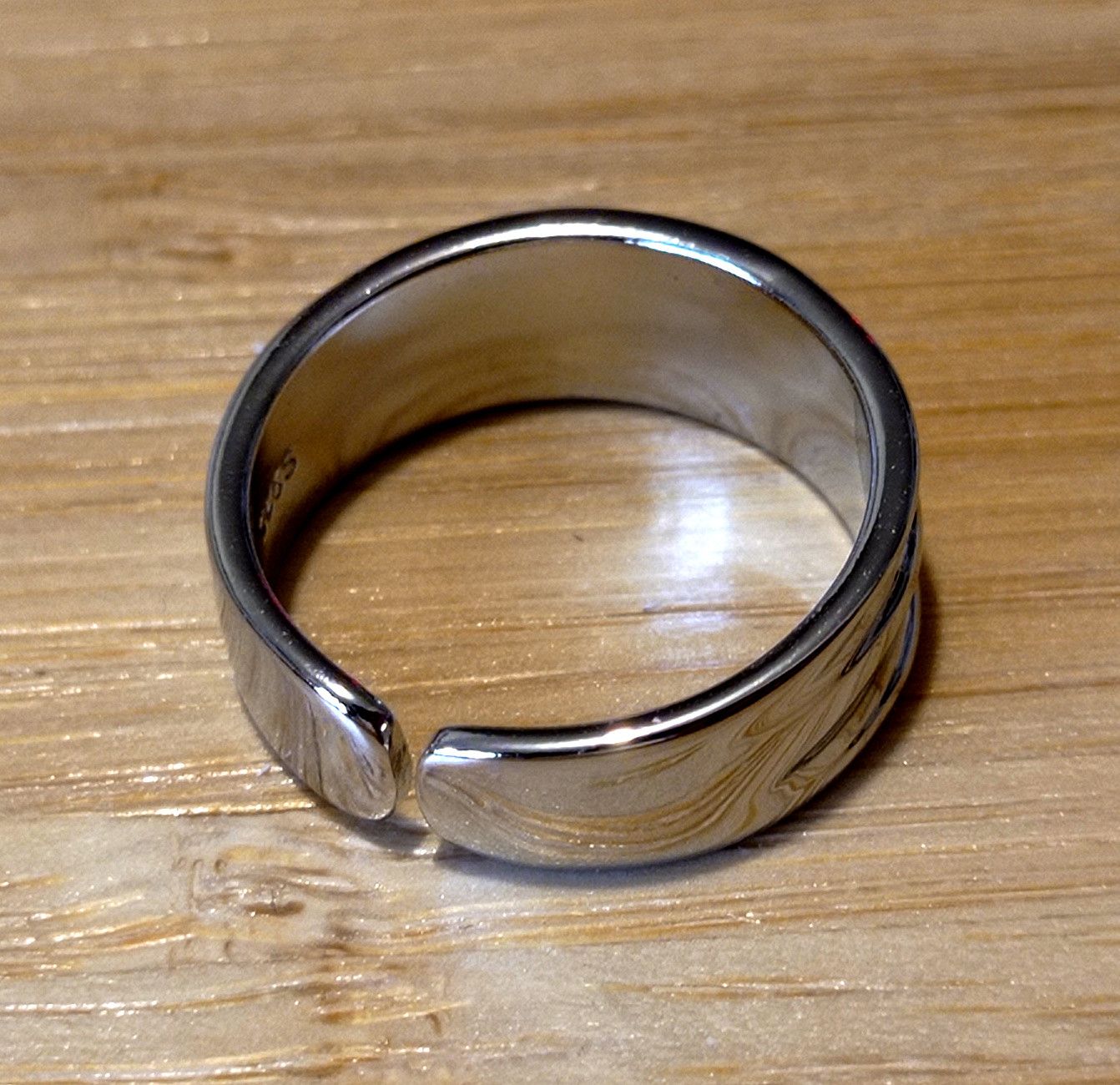Designer × Japanese Brand × Vintage Stunning Punk Shine Float Silver Ring Dazzling Unique Size ONE SIZE - 4 Thumbnail