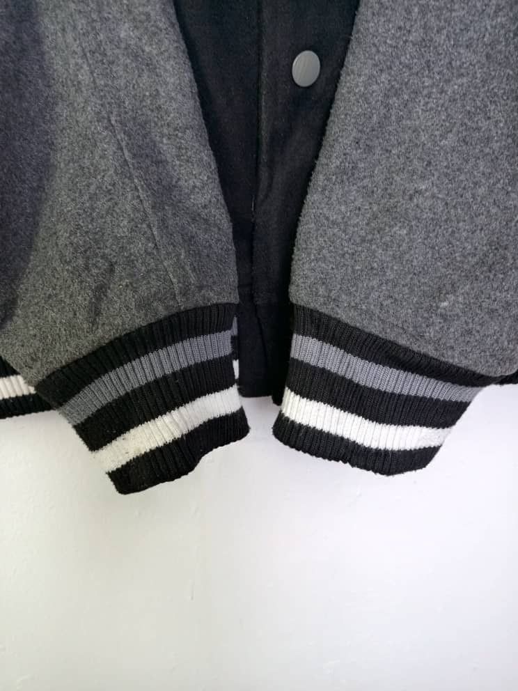 Japanese Brand × Vintage Japanese Brand X Double Focus Varsity Jacket Size US L / EU 52-54 / 3 - 4 Thumbnail