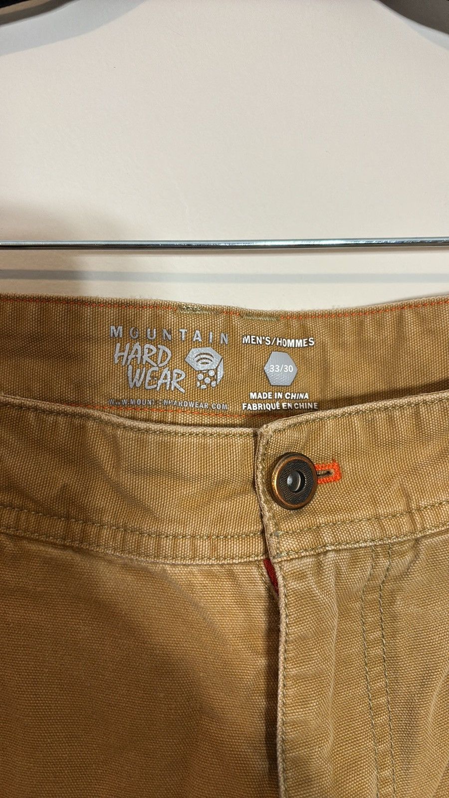 Mountain Hardwear Mountain Hardwear Khaki Pants Size US 33 - 3 Thumbnail