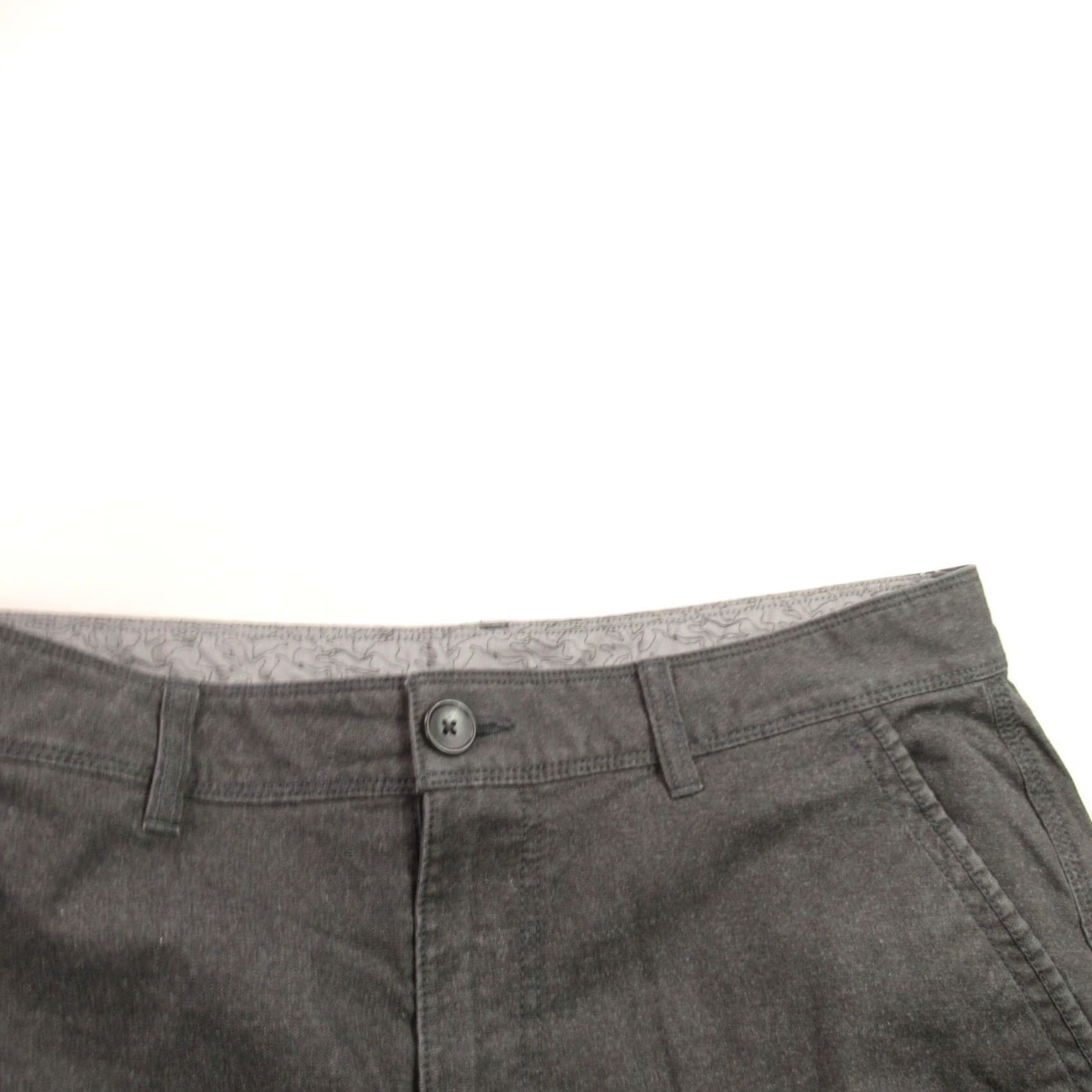 Prana Prana Shorts Mens 34 Pocket Button Lightweight Outdoors Chino Gray Size US 34 / EU 50 - 2 Thumbnail
