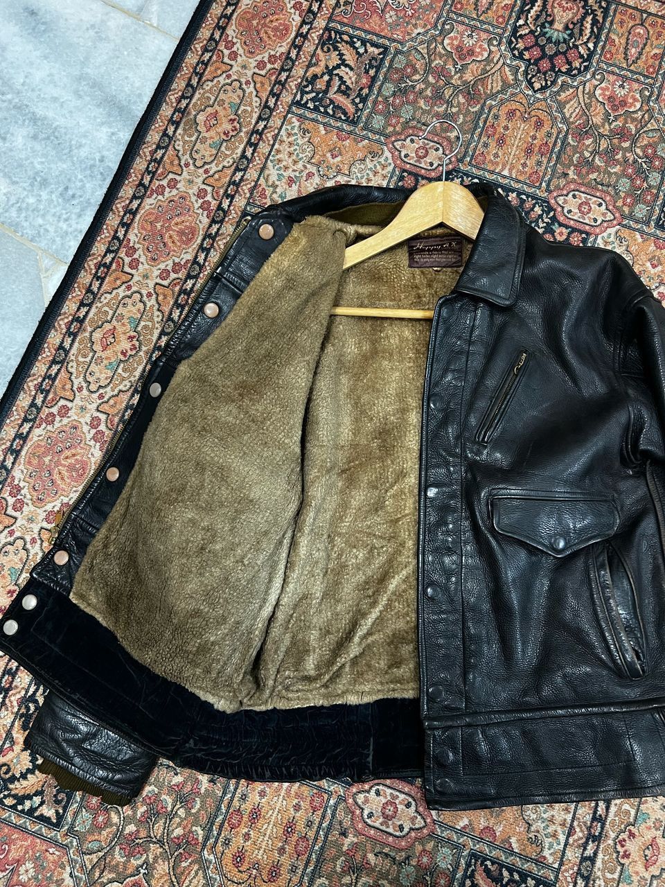 Vintage Vintage 60’s Leather Jacket Size US M / EU 48-50 / 2 - 18 Thumbnail
