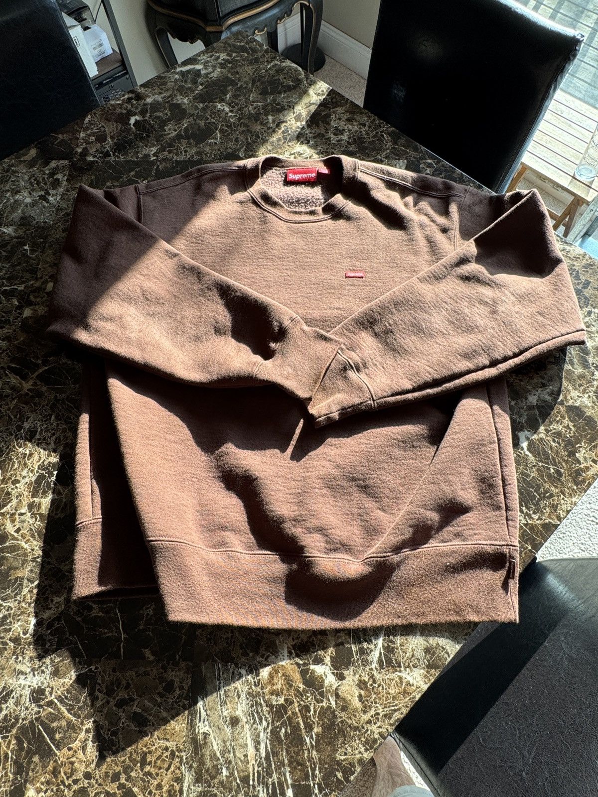 Supreme Supreme Small Box Crewneck Sweatshirt (FW22) Size US M / EU 48-50 / 2 - 2 Thumbnail