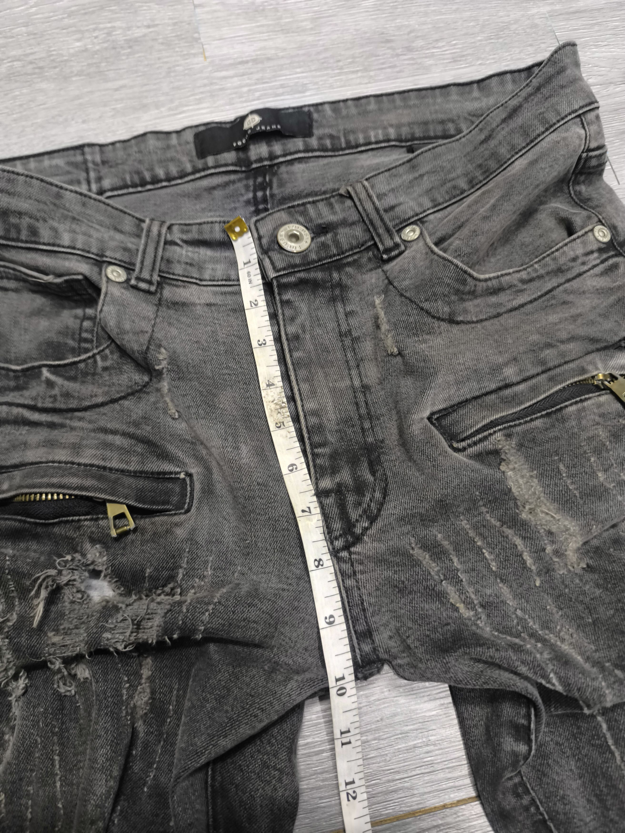 Japanese Brand × KMRii × Le Grande Bleu (L.G.B.) Biker Jeans rockers slim fit Size US 34 / EU 50 - 12 Thumbnail