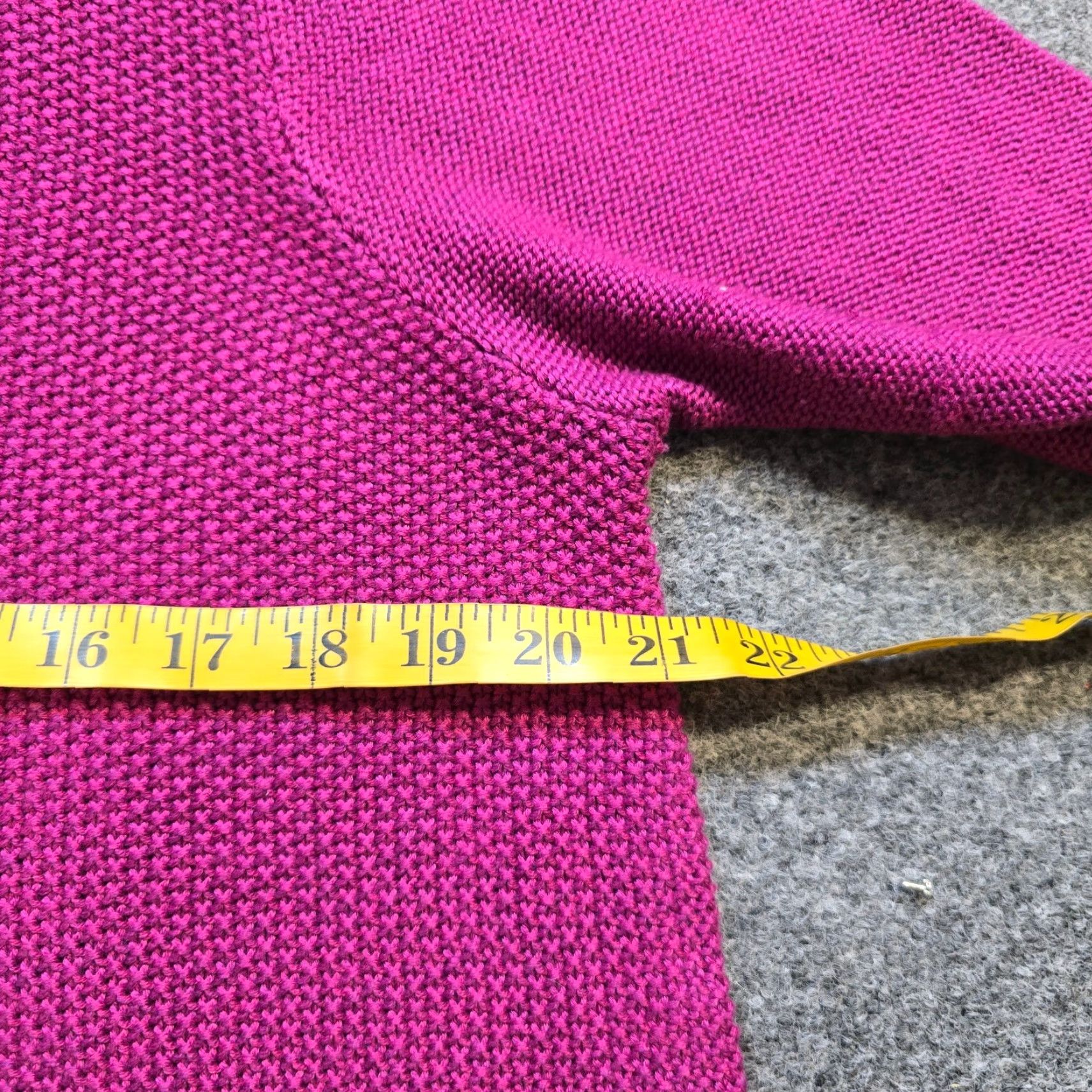 Vintage Logo Lori Goldstein Sweater Womens M Pink Knit Long Sleeve Crew Neck Pullover Basic Casual Workwear Fall Winter Size M / US 6-8 / IT 42-44 - 5 Thumbnail