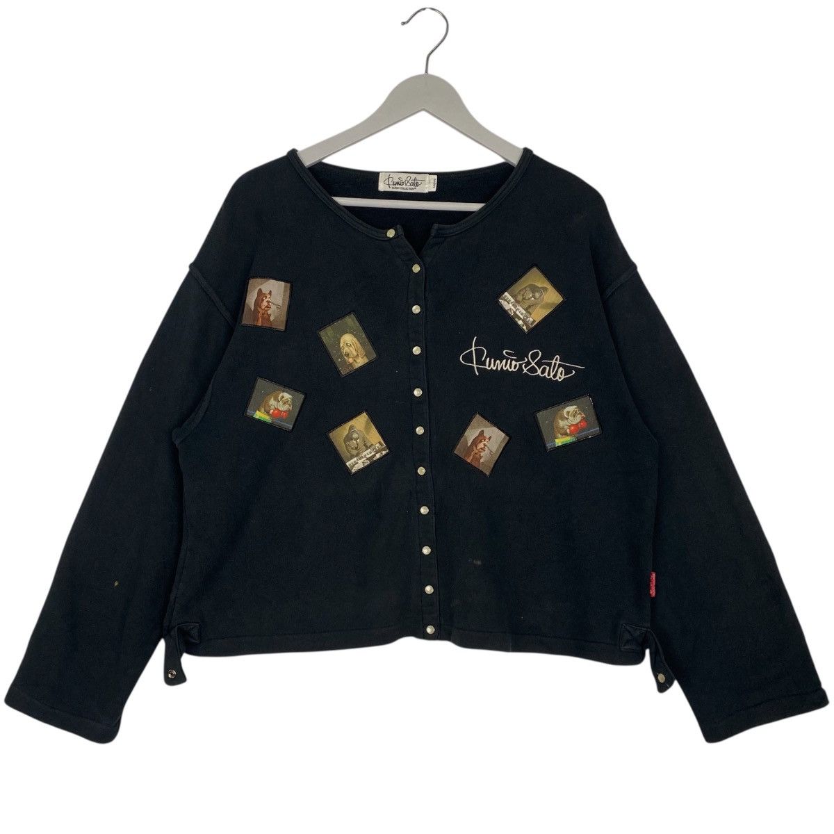 Vintage Vintage Kunio Collection Cardigan Printed Pullover Size L Size L / US 10 / IT 46 - 1 Thumbnail
