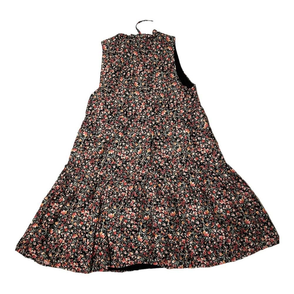 Designer BB Dakota l NWT Sleeveless Tiered Black Floral Dress XS Size XS / US 0-2 / IT 36-38 - 3 Thumbnail