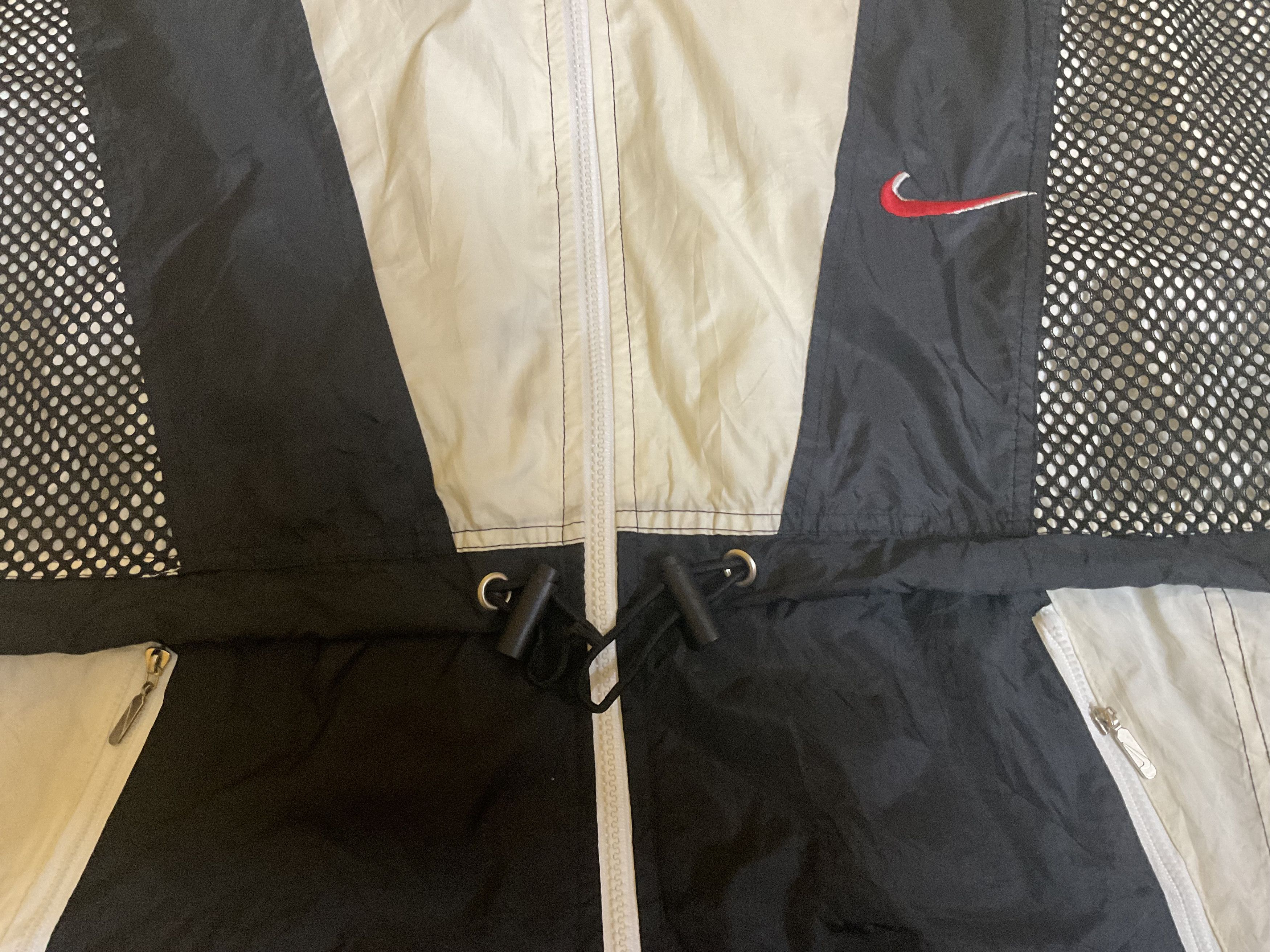 Nike Vintage 90s Nike Windbreaker Jacket with Packable Hood Size US XL / EU 56 / 4 - 3 Thumbnail