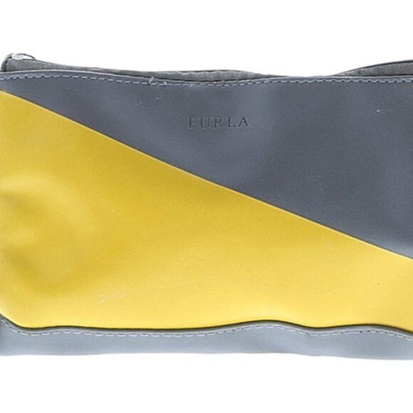 Futura Furla Leather gray and yellow Wristlet Size ONE SIZE - 2 Thumbnail
