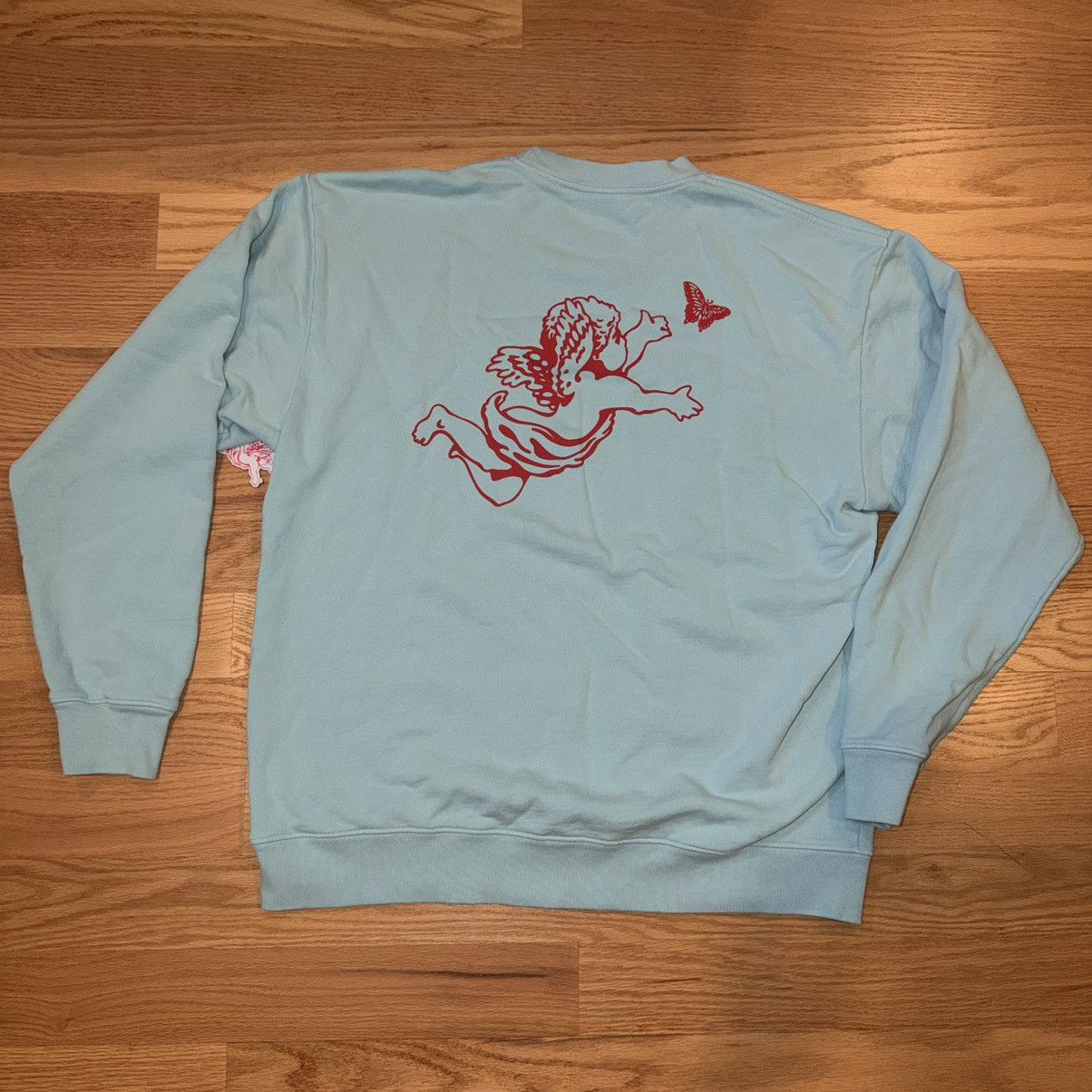Girls Don't Cry GDC Angel Crewneck - Baby Blue Size US XL / EU 56 / 4 - 2 Thumbnail