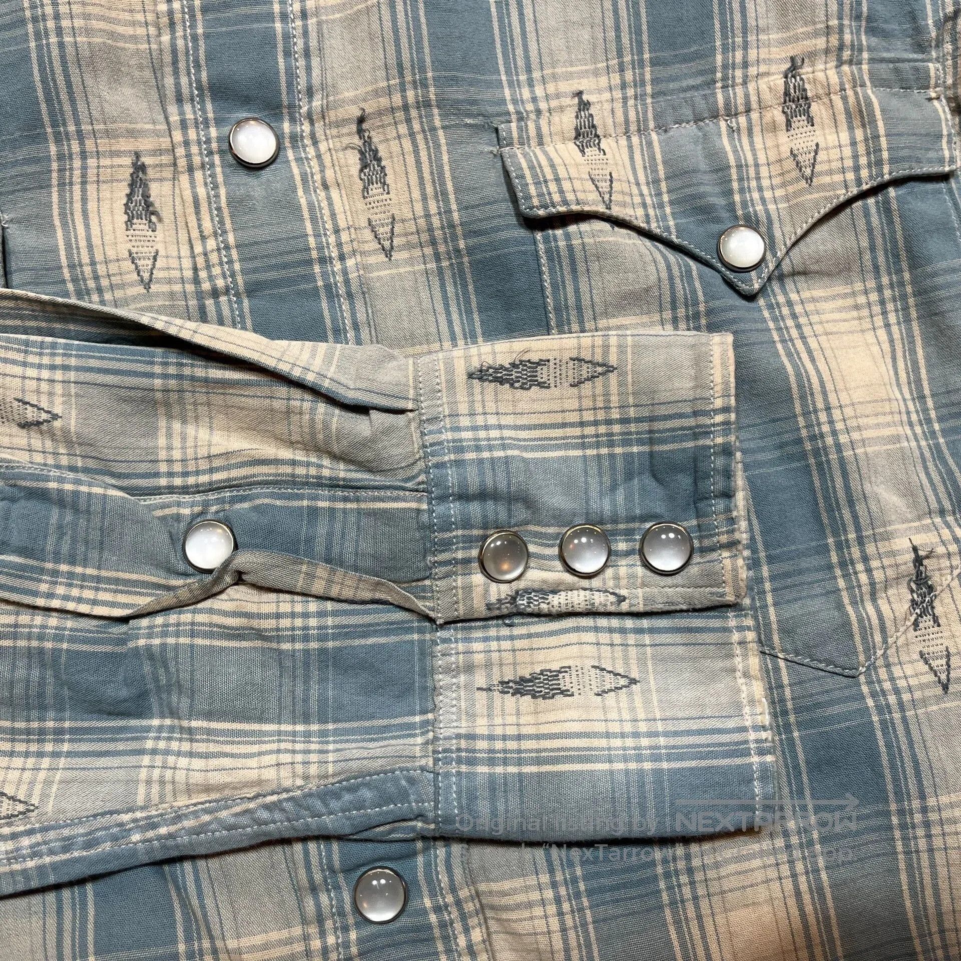 RRL Ralph Lauren RRL Vintage Embroidered Western Shirt. Size US M / EU 48-50 / 2 - 5 Thumbnail