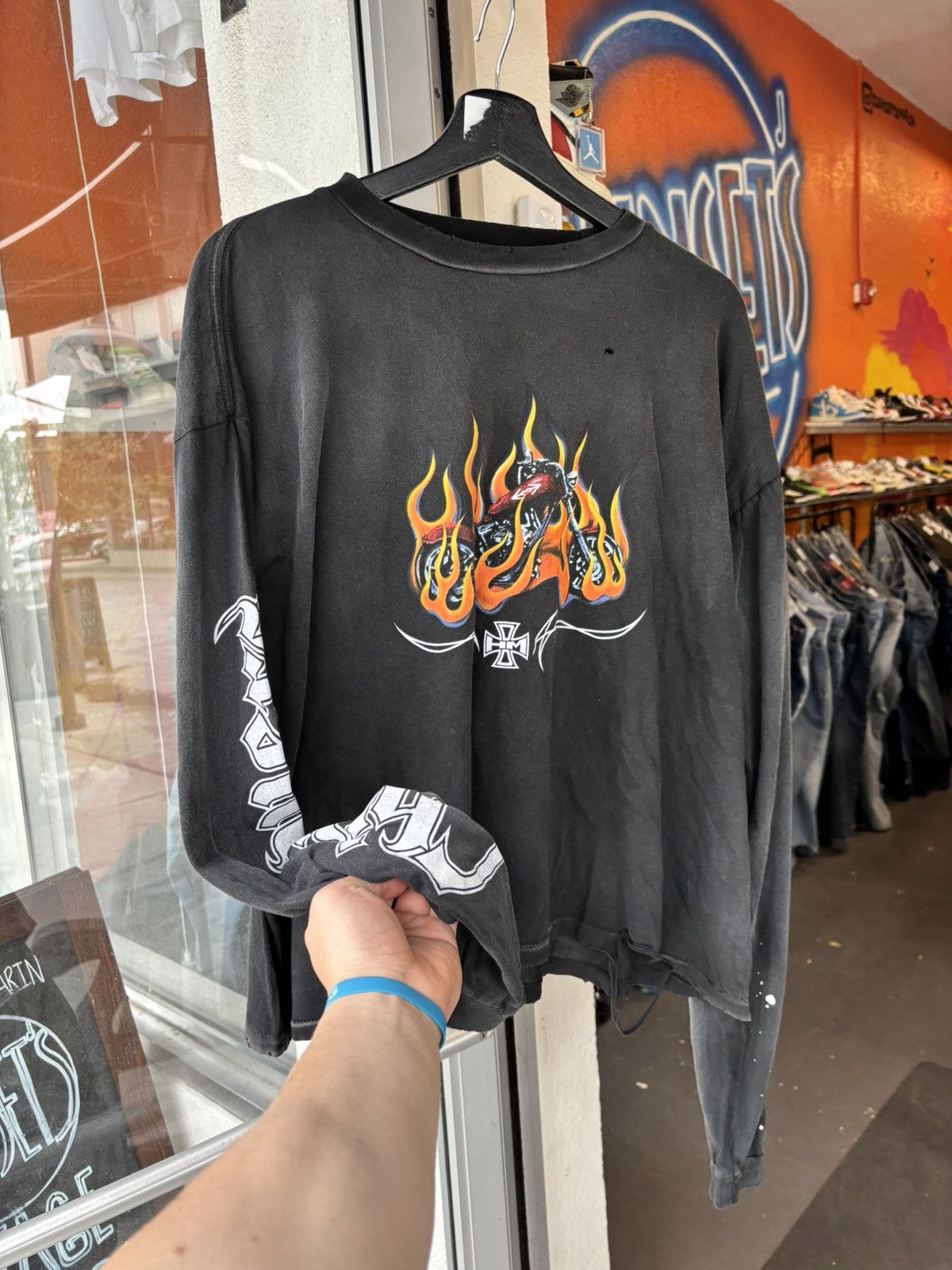 HMDD Hmdd choppers forever chim long sleeve Size US M / EU 48-50 / 2 - 1 Thumbnail