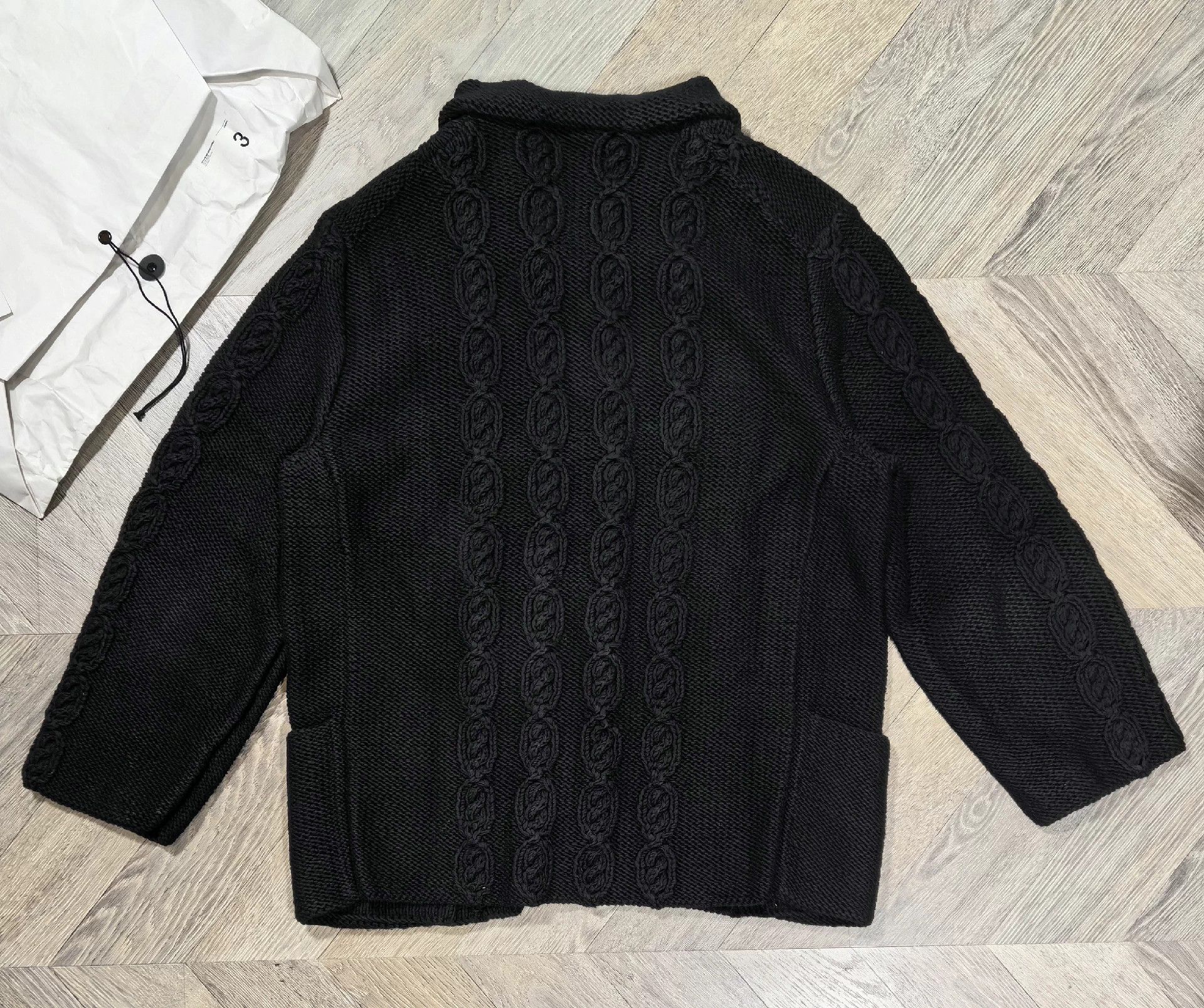 Visvim VISVIM 16SS HIGHLAND KNIT BUCKY COVERALL Black 3 Size US L / EU 52-54 / 3 - 3 Thumbnail