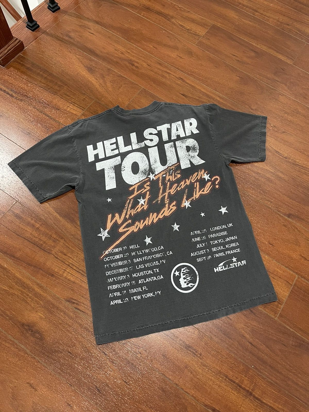 HELLSTAR Hellstar Path to Paradise Grey Tee Size US M / EU 48-50 / 2 - 4 Thumbnail
