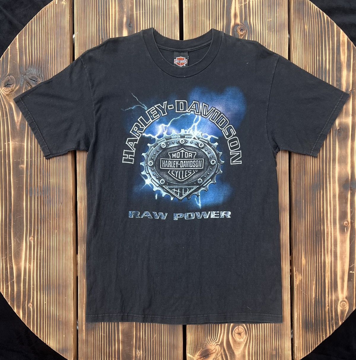 90s HARLEY DAVIDSON Tシャツ PANTHER KANYE