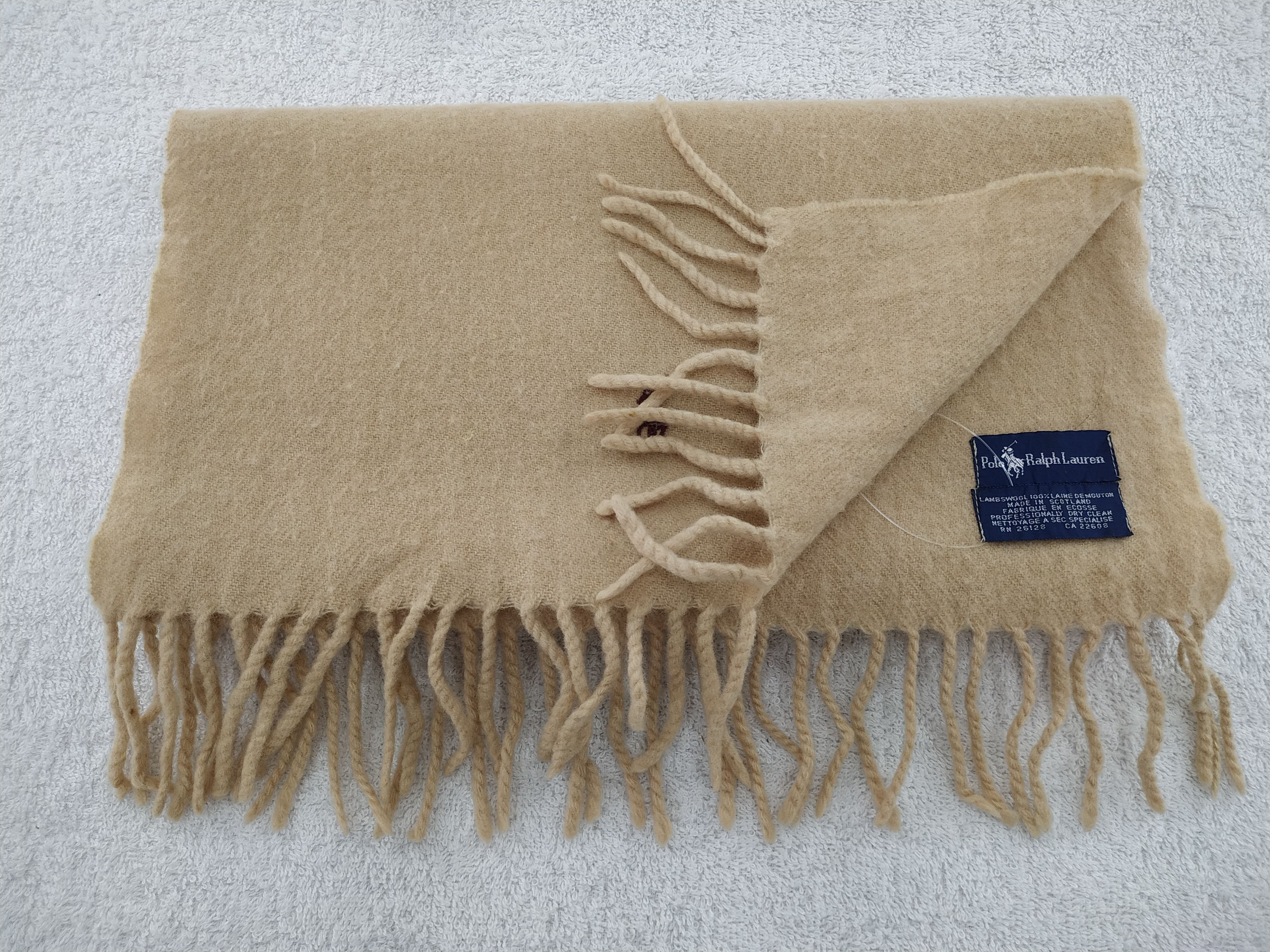 Polo Ralph Lauren Vintage Polo Ralph Lauren Scarf/Muffler/Neckwear MF474 Size ONE SIZE - 4 Thumbnail