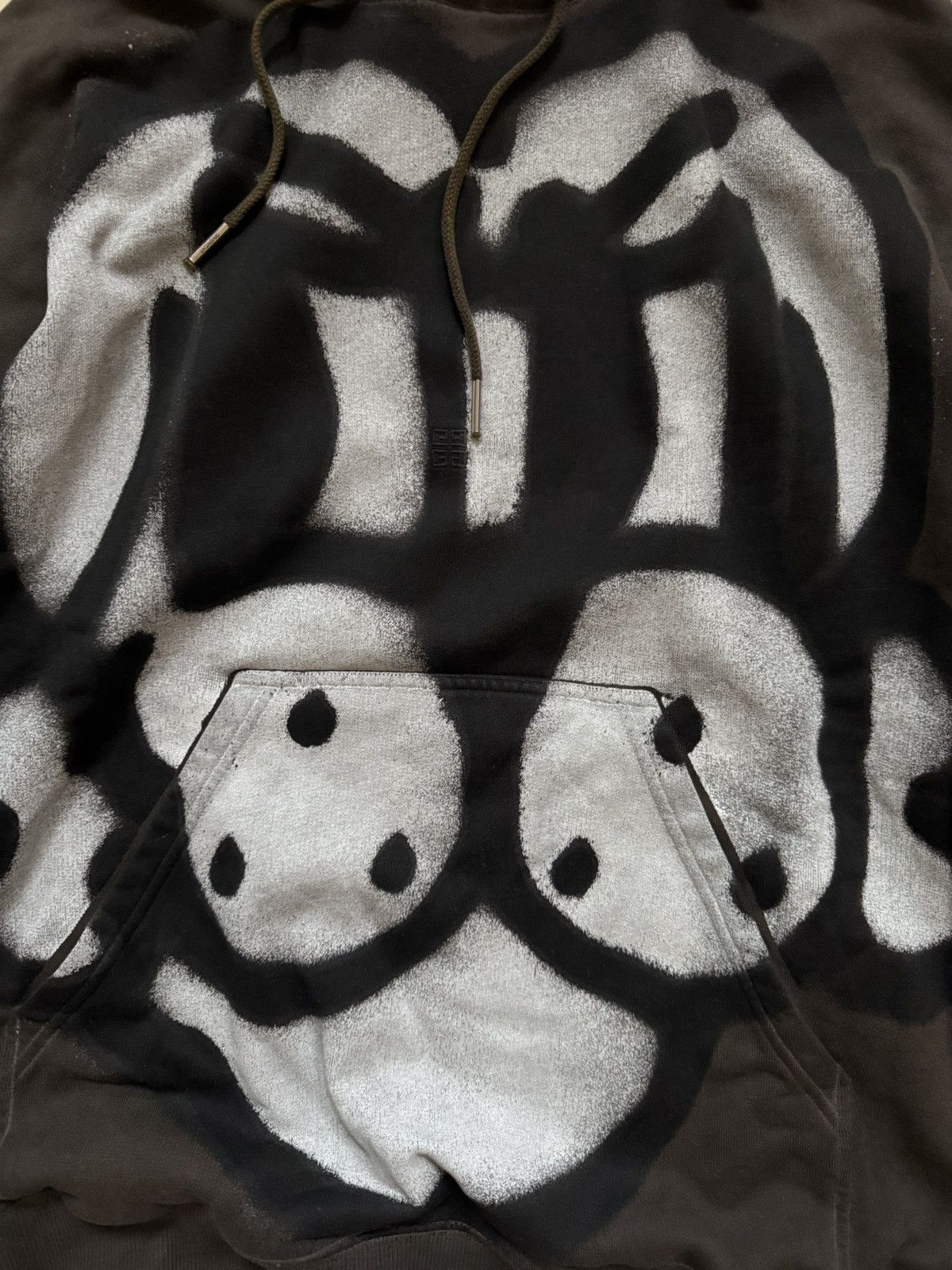 Chito × Givenchy Graffiti “Dog” Rottweiler hoodie Size US L / EU 52-54 / 3 - 2 Thumbnail