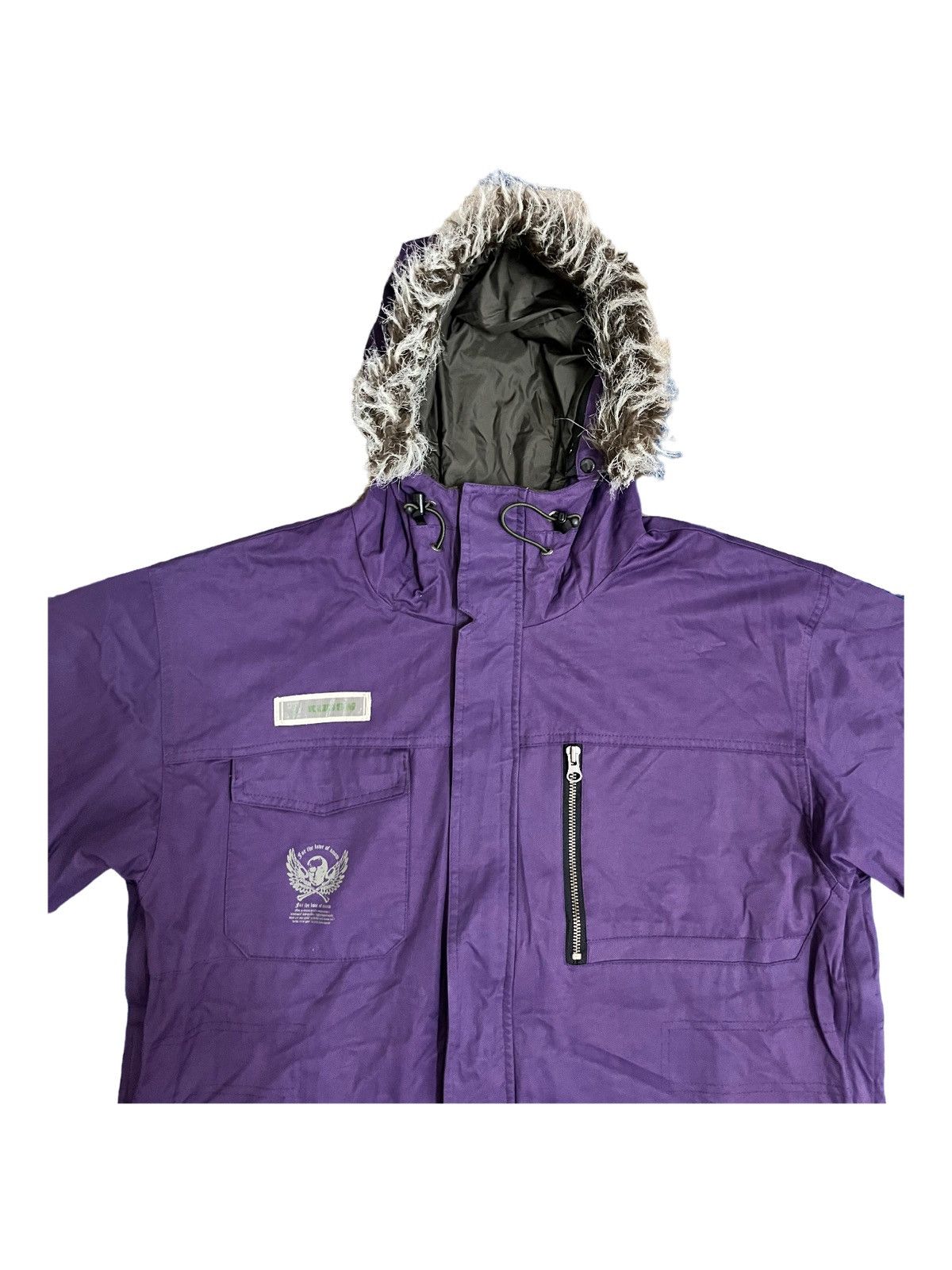 Seditionaries Vintage Kicks Acrylic Fur Parka Style Jacket Size US M / EU 48-50 / 2 - 4 Thumbnail