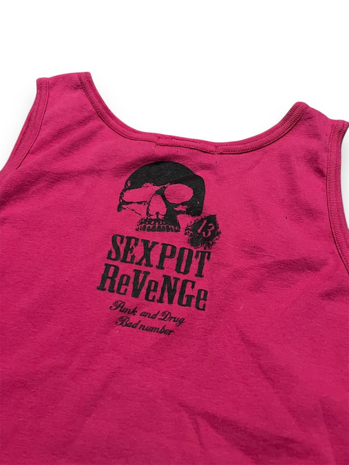 Sex Pot ReVeNGe Sex Pot ReVenGe Tank Top Pink Size M / US 6-8 / IT 42-44 - 3 Thumbnail