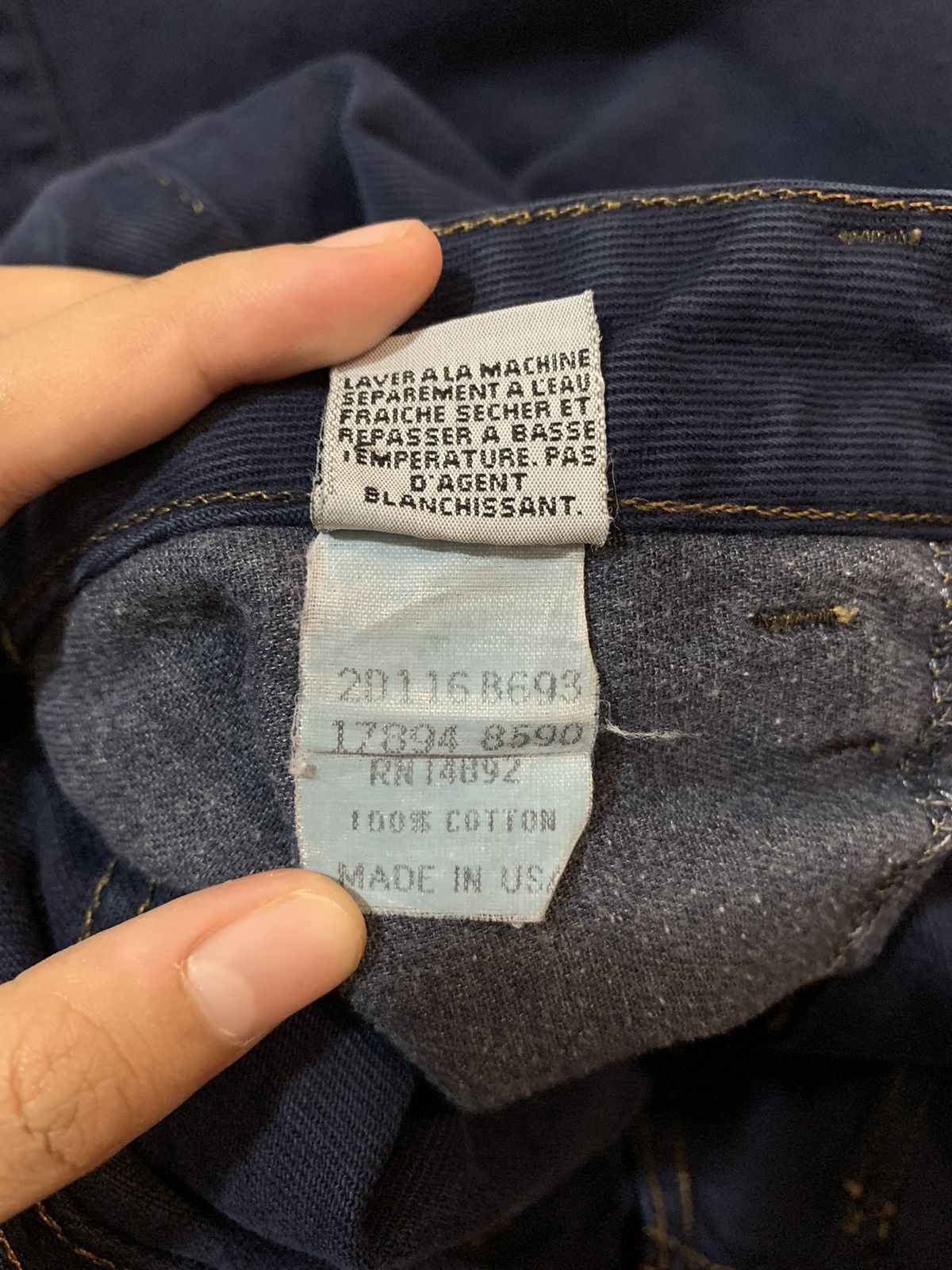 Marithe + Francois Girbaud × Vintage Vintage MFG High Rise Carrot Jeans Loose Size 36" / US 14 / IT 50 - 12 Thumbnail