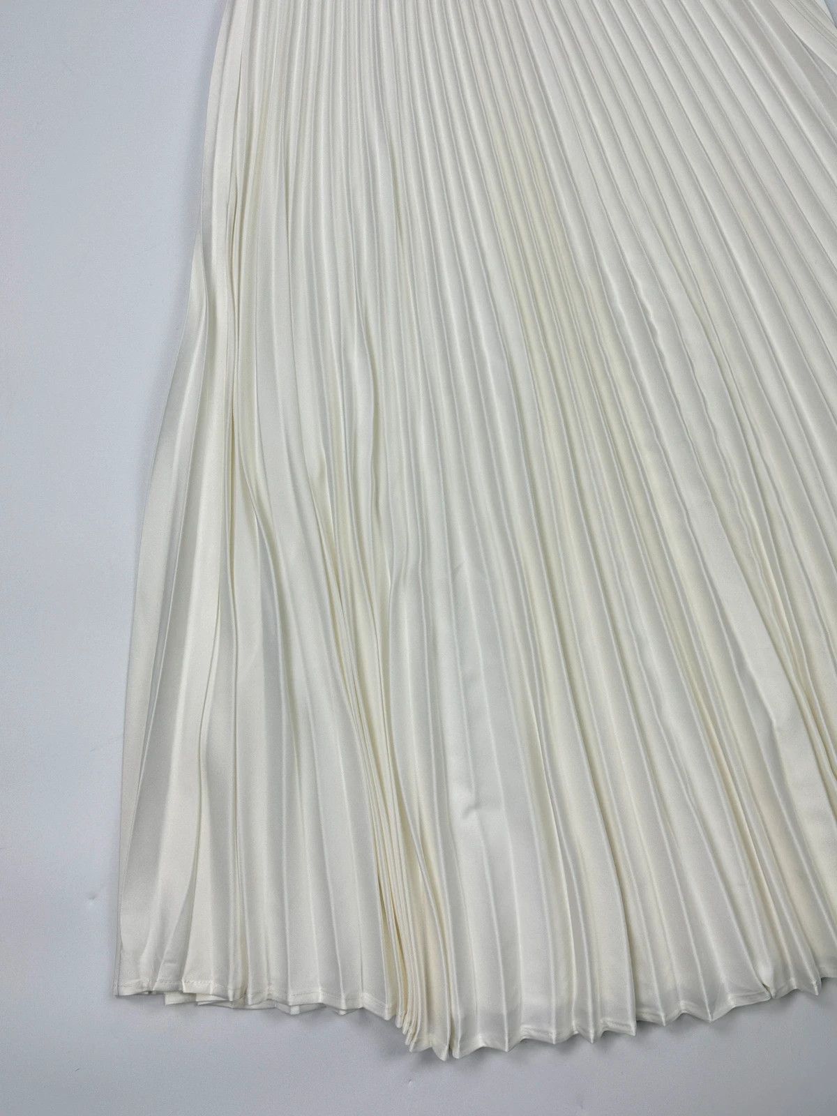 plein sud Plein Sud 00’s White Long Pleats Skirt Size 26" / US 2 / IT 38 - 5 Thumbnail