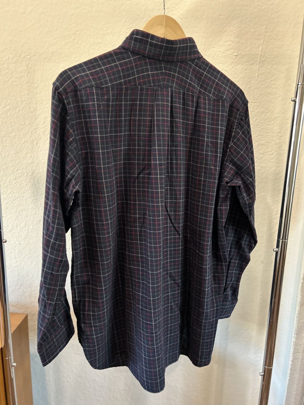 Engineered Garments FW21 19 Century BD Shirt in Navy Cotton Tattersall size S Size US S / EU 44-46 / 1 - 3 Thumbnail