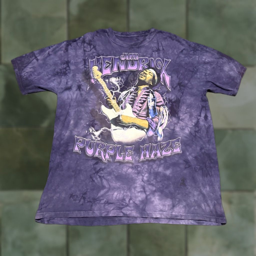 Liquid Blue Liquid Blue Jimi Hendrix Shirt Adult 2XL Multicolor Tie-Dye Graphic Tee Short Sleeve Crew Neck 100% Cotton Unisex Size US XXL / EU 58 / 5 - 1 Thumbnail