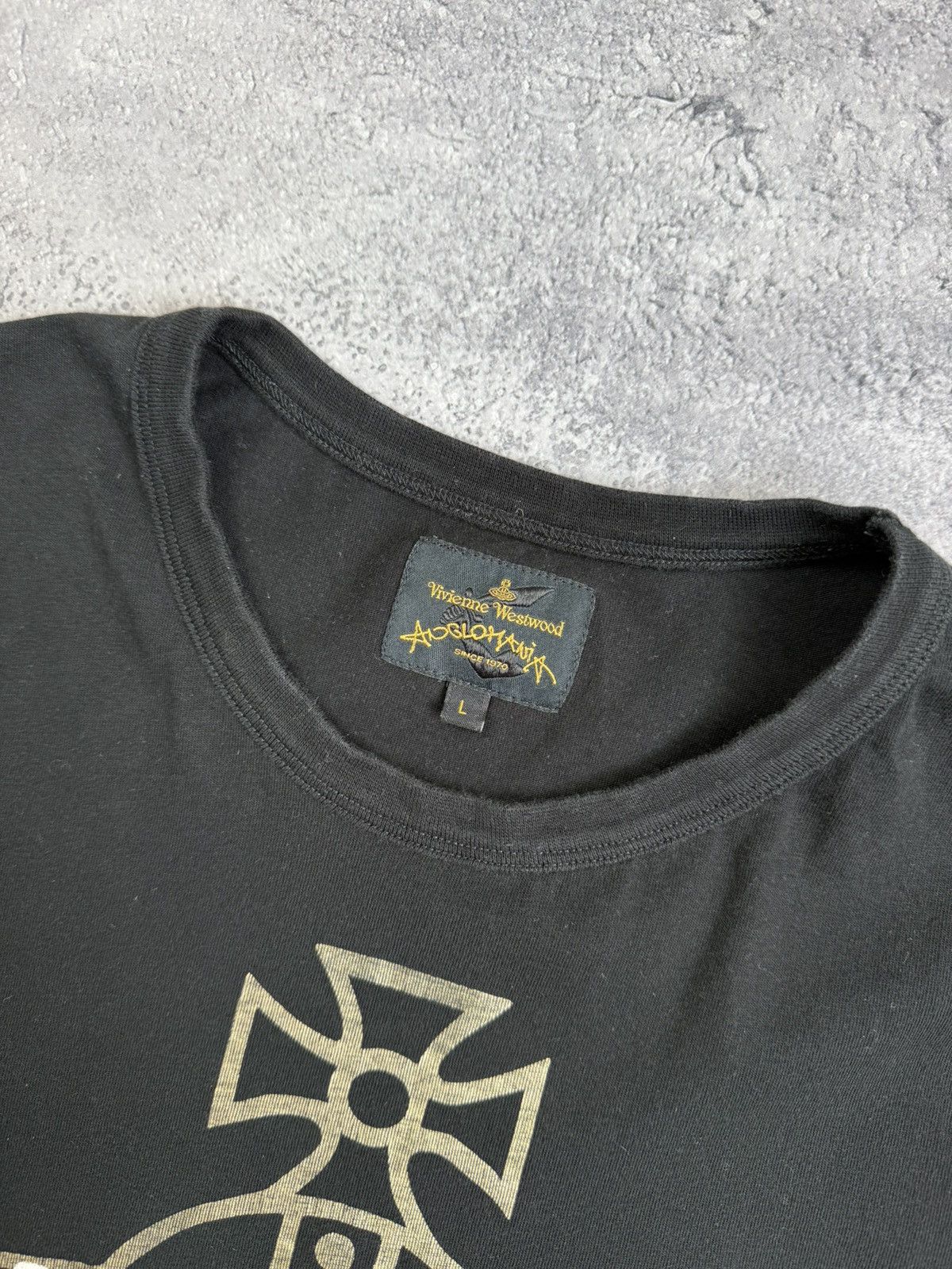Vivienne Westwood Vintage Vivienne Westwood Anglomania Big Logo T-Shirt Size US L / EU 52-54 / 3 - 9 Thumbnail