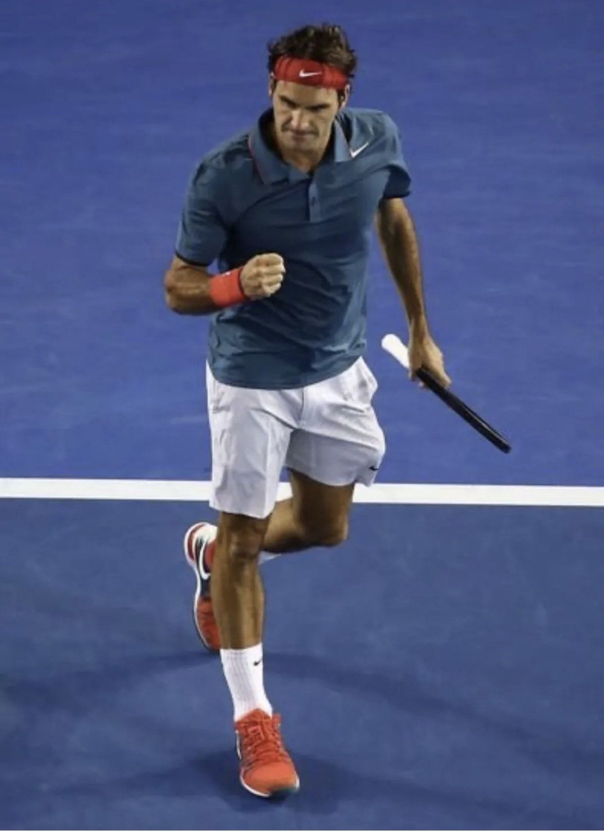Nike Nike Roger Federer RF 2014 Australian Open Polo Tennis Shirt Size US S / EU 44-46 / 1 - 3 Thumbnail