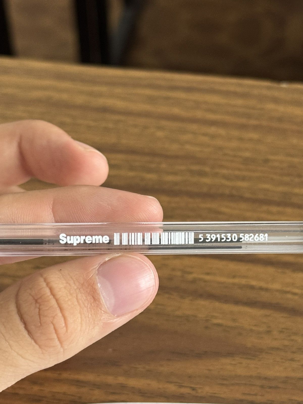 Supreme RARE TRANSPARENT SUPREME PEN Size ONE SIZE - 3 Thumbnail