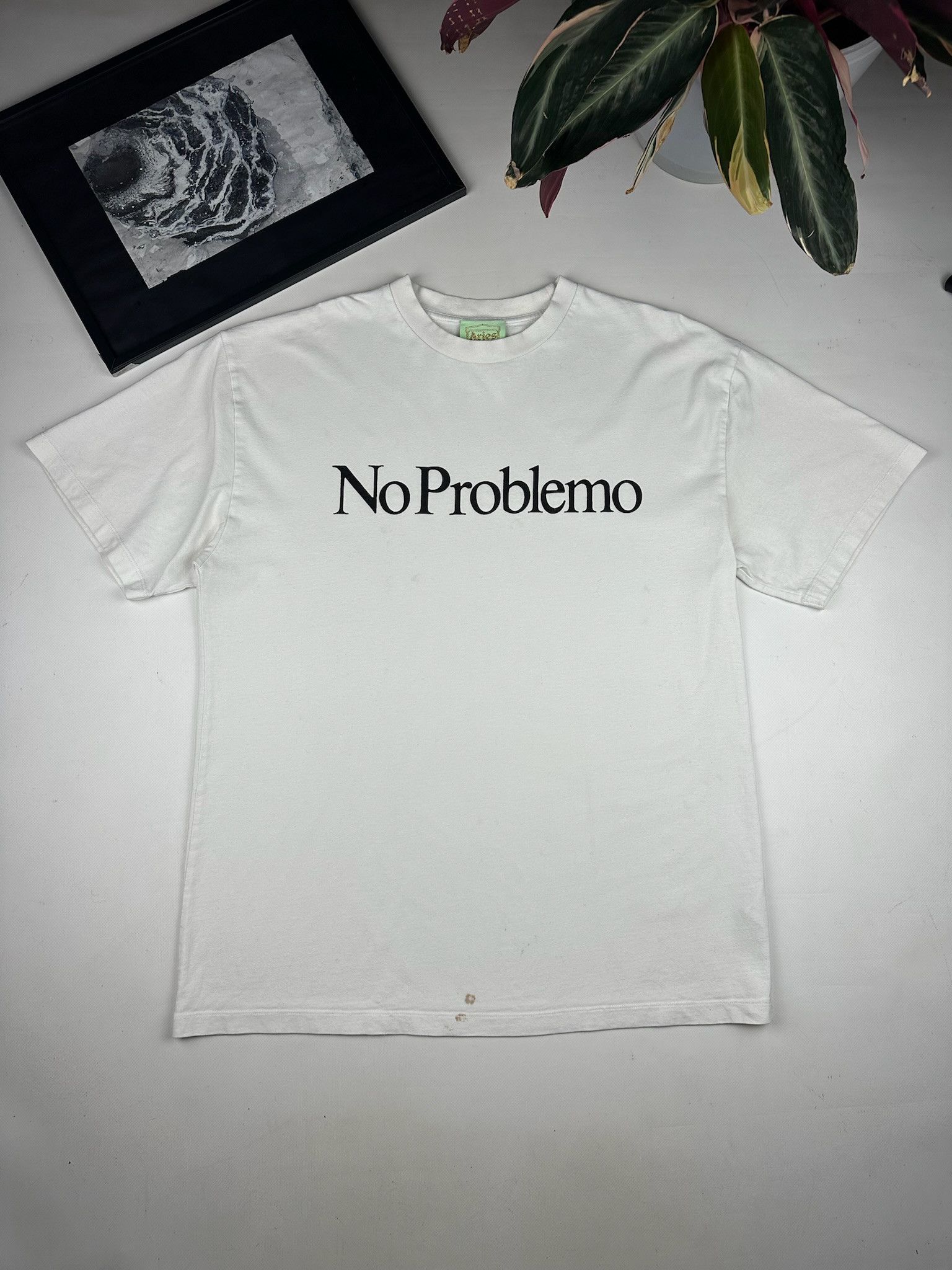 Aries Aries No Problemo t-shirt tee opium avant garde Size US L / EU 52-54 / 3 - 1 Thumbnail