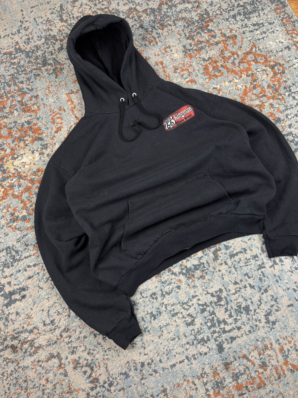 Vintage Vintage 90s Kingman street drags racing musclecar hoodie y2k Size US L / EU 52-54 / 3 - 2 Thumbnail