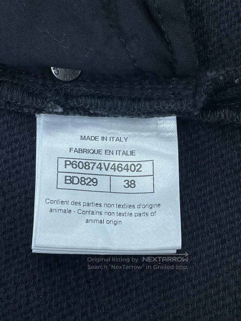 Chanel Chanel Black and grey high-waisted denim wide-leg trousers Size 25" / US 0 / IT 36 - 4 Thumbnail