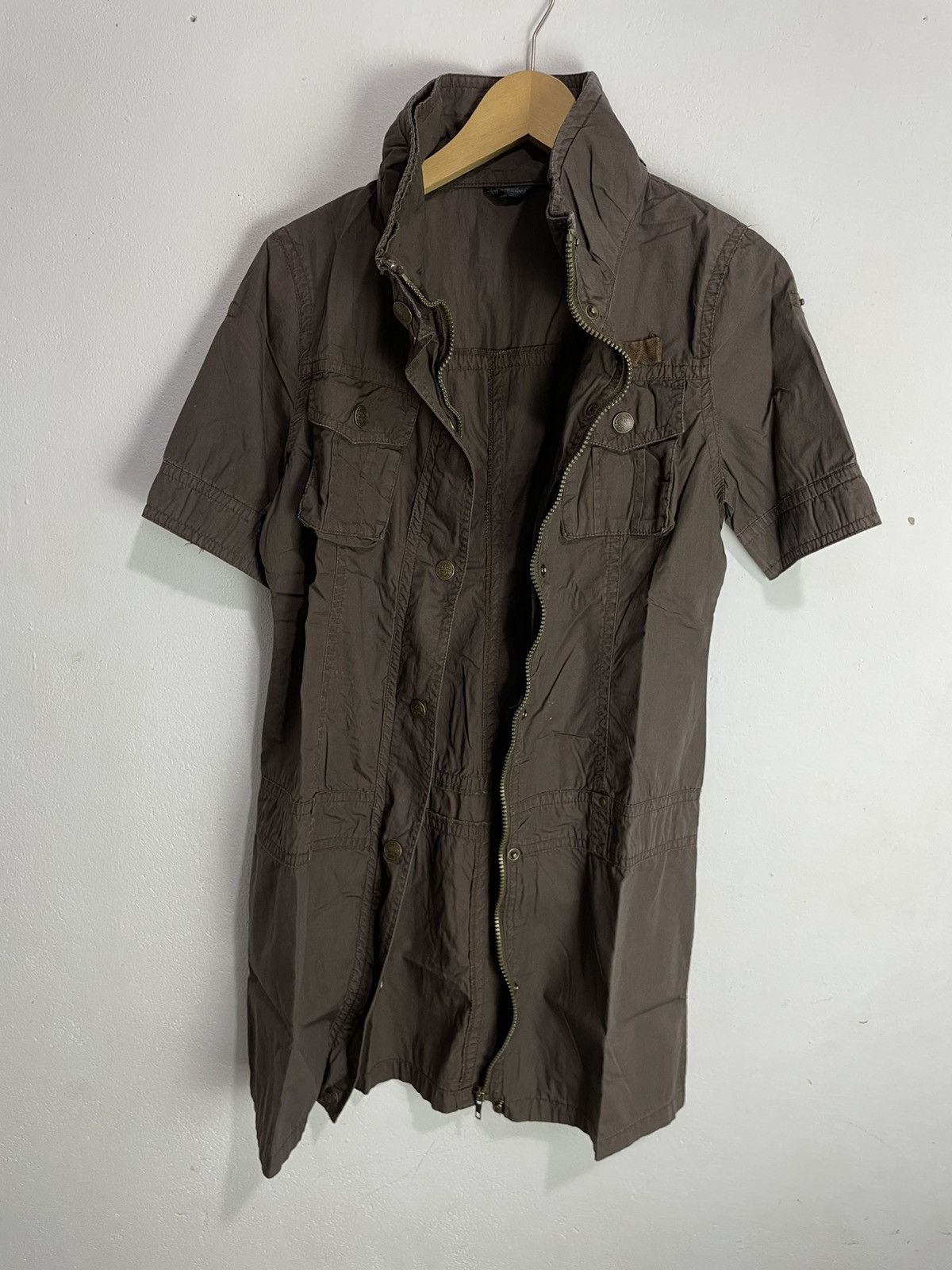 GOA Sky bomber gothic Button-up Dress Shirt Size M / US 6-8 / IT 42-44 - 6 Thumbnail