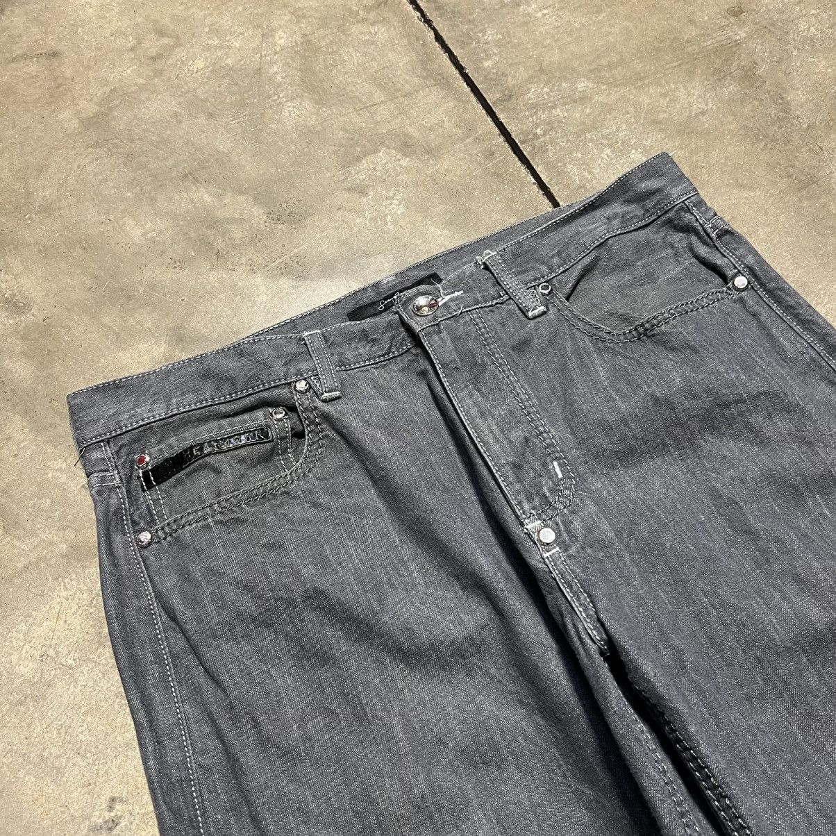 Sean John Vintage Y2K Sean Jean Baggy Denim Jeans Wide Leg Skater Size US 36 / EU 52 - 10 Thumbnail