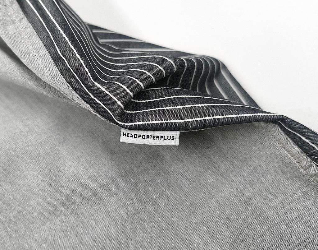 Head Porter HEAD PORTER PLUS asymmetrical stripe long sleeve shirt Size US M / EU 48-50 / 2 - 8 Thumbnail