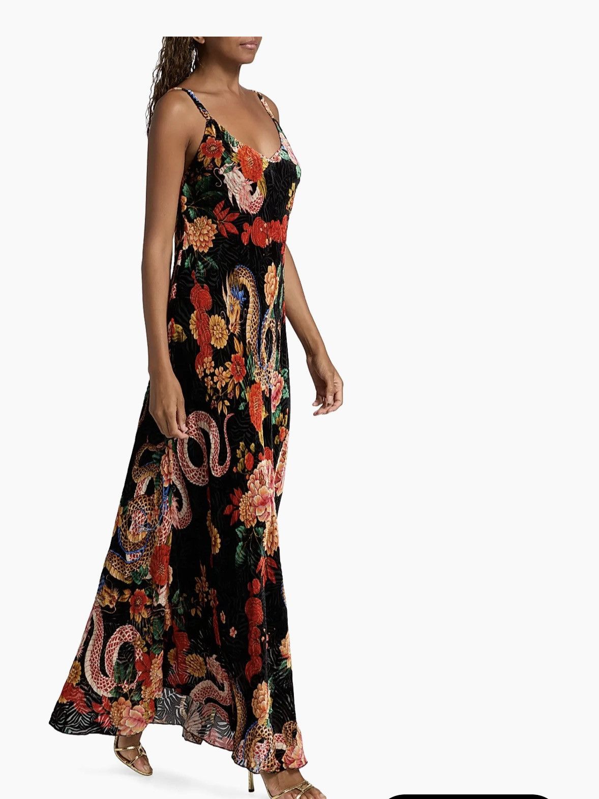Johnny Was Johnny Was S silk Asian dragon maxi dress kanako Levi burnou Size S / US 4 / IT 40 - 4 Thumbnail